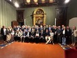 Alcuni momenti della cerimonia tenuta in Sala Consiglio Alcuni momenti della cerimonia tenuta in Sala Consiglio