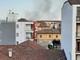 Incendio sterpaglie in strada Gerbido a Bra, intervento dei vigili del fuoco