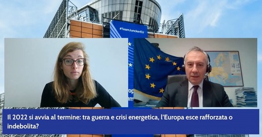 Guerra, caro energia e Pnrr: intervista a Massimo Gaudina (Commissione Europea): &quot;Le crisi rafforzano la coesione tra i Paesi&quot; [VIDEO]