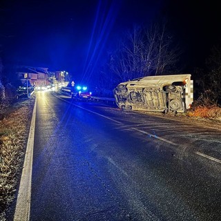 Incidente stradale a San Giovanni di Carrù: coinvolti due furgoni ed un'auto Incidente stradale a San Giovanni di Carrù: coinvolti due furgoni ed un'auto