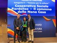 Axel Iberti premia il progetto della cooperativa Fiordaliso
