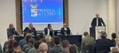 I saluti istituzionali del presidente Robaldo in apertura del convegno sulla sicurezza urbana integrata