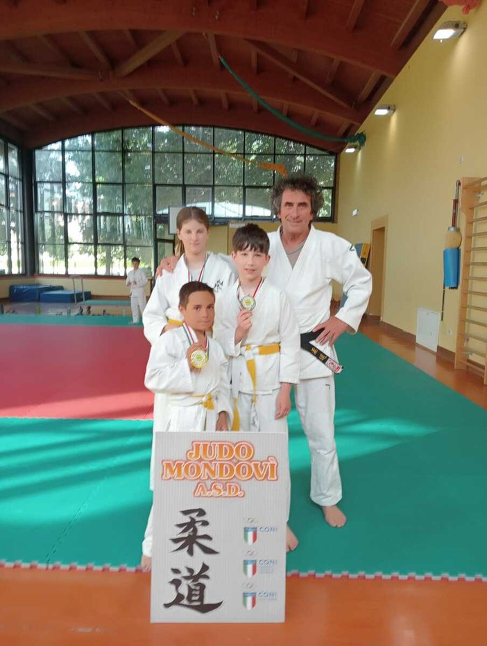ASD Judo Mondovì: tris di medaglie a Cavagnolo