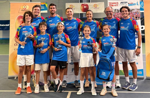 TENNIS / Alla Vtt di Lagnasco conclusa la tappa del Trofeo Kinder Joy of Moving