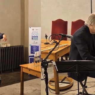 In foto a sinistra Luca Occelli a destra Franco Olivero