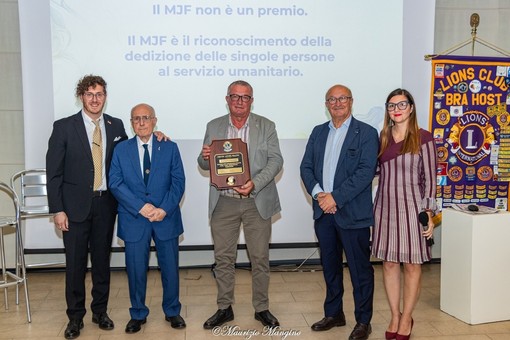 Melvin Jones Fellow consegnato in memoria di Pasquale Bonino