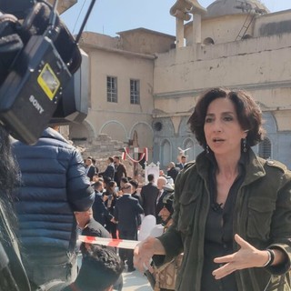 Lucia Goracci in una foto sul suo profilo X