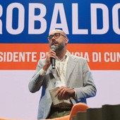 Il presidente della Provincia di Cuneo Luca Robaldo