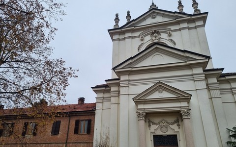 La chiesa delle Sorelle Clarisse di Bra