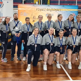 Volley femminile: Mon.Vi. Bam LPM quarta al termine della Final Four Regionale Under 14