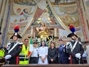 La festa della Madonna dei Fiori celebrata nel 2024 al riparo dalla pioggia La festa della Madonna dei Fiori celebrata nel 2024 al riparo dalla pioggia