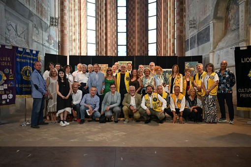 Il vernissage dei Lions ad Alba Il vernissage dei Lions ad Alba