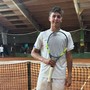 Leonardo Barbero al termine del match vincente alla Lilium Cup Leonardo Barbero al termine del match vincente alla Lilium Cup