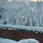 Sulle cime della Granda una domenica di neve sopra i 1800 metri