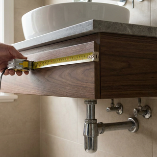 Mobile bagno sospeso: guida pratica a misure e materiali