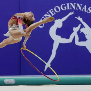 GINNASTICA RITMICA / La farfallina cuneese Matilde Viano convocata in Nazionale [FOTO]