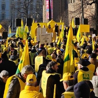 Una passata manifestazione di Coldiretti a Torino