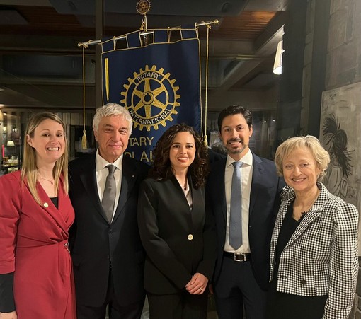 Maria Carla Mantovani, Enrico Strada, Giuliana Catalano, Federico De Rosa e Piera Arata