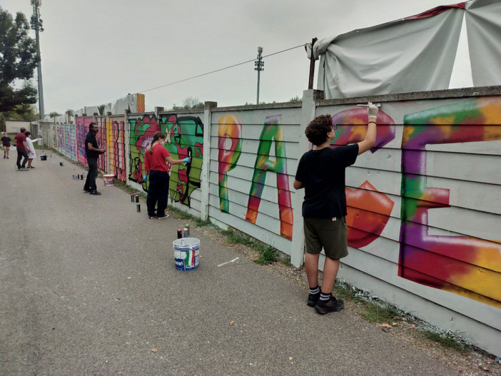 Muri Selvatici porta la creatività visiva al Parco Atleti Azzurri d'Italia Muri Selvatici porta la creatività visiva al Parco Atleti Azzurri d'Italia