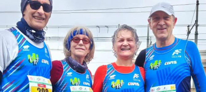 Da sinistra: Paolo Fissore, Giuseppina Comba, Ivana Roggero, Gian Maria Gerbaldo