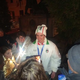 Martino Carollo si gode l'accoglienza della sua Borgo San Dalmazzo: "Per me è qualcosa di fantastico" [VIDEO]