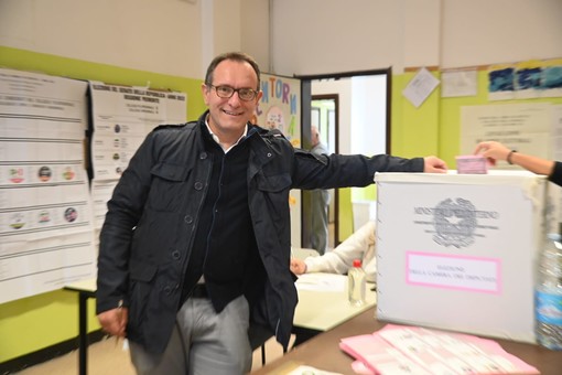 Elezioni, ha votato Marcello Coppo, candidato alla Camera per Fratelli d'Italia