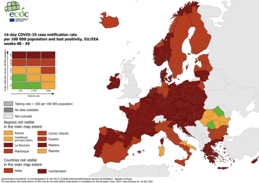 Europa, mappa del contagio. Il Piemonte resta arancione