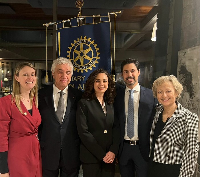 Maria Carla Mantovani, Enrico Strada, Giuliana Catalano, Federico De Rosa e Piera Arata