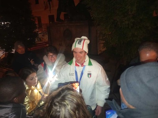 Martino Carollo si gode l'accoglienza della sua Borgo San Dalmazzo: "Per me è qualcosa di fantastico" [VIDEO]