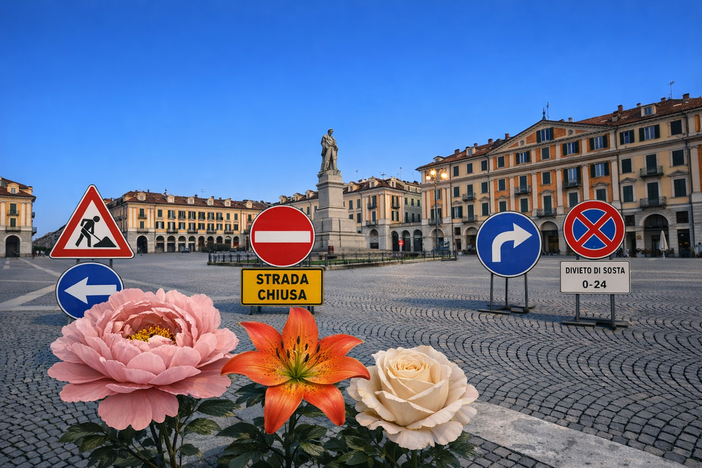 “Cuneo in fiore e biofotovotaico” trasforma la città in un giardino a cielo aperto