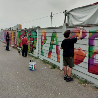 Muri Selvatici porta la creatività visiva al Parco Atleti Azzurri d'Italia