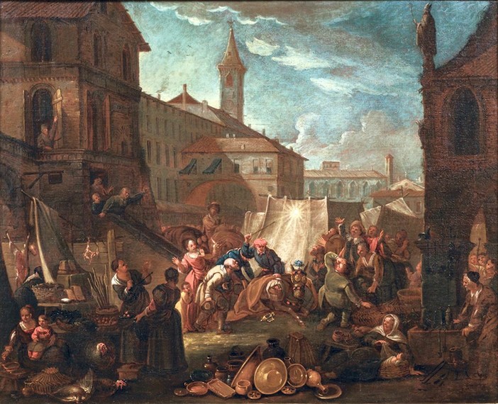 In foto il Miracolo Eucaristico di Torino tradotto in arte