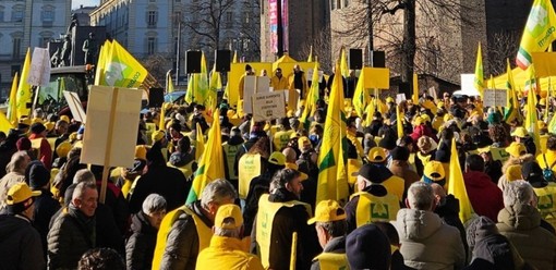 Una passata manifestazione di Coldiretti a Torino