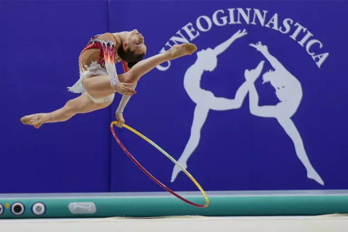 GINNASTICA RITMICA / La farfallina cuneese Matilde Viano convocata in Nazionale [FOTO]