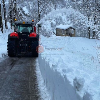 Neve a Borgata Chiotti, Castelmagno