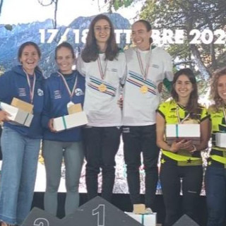 Noemi Bogiatto e Noemi Bouchard sul podio (foto società - sito Fidal Piemonte) Noemi Bogiatto e Noemi Bouchard sul podio (foto società - sito Fidal Piemonte)