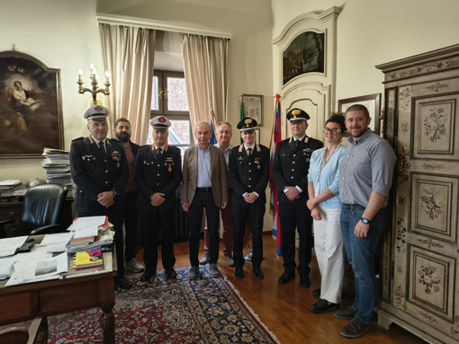 Bra: il benvenuto della Giunta al nuovo Comandante della Compagnia Carabinieri Bra: il benvenuto della Giunta al nuovo Comandante della Compagnia Carabinieri