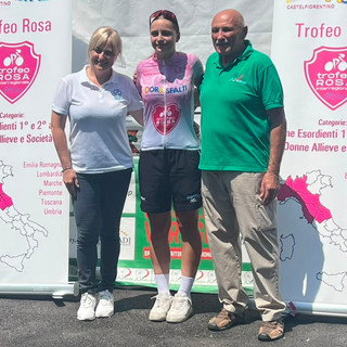 CICLISMO / Strabiliante Nicole Bracco: mantiene la maglia rosa collezionando l'undicesimo podio stagionale CICLISMO / Strabiliante Nicole Bracco: mantiene la maglia rosa collezionando l'undicesimo podio stagionale