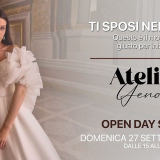 Ti sposi nel 2027? Il 27 settembre Atelier Genola apre le porte alle future coppie