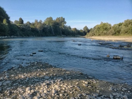 Uno scorcio del fiume Tanaro