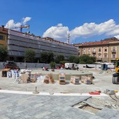I lavori in piazza Michele Ferrero proseguono secondo la tabella prestabilita. Cresce l'attesa per il 29 settembre, giorno dell'inaugurazione