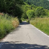 La strada militare verso Demonte La strada militare verso Demonte