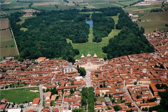 Una veduta aerea del parco Una veduta aerea del parco