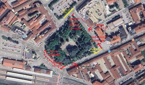 Bra: intervento urgente tra piazza Roma e via Trento e Trieste, le modifiche alla viabilità previste