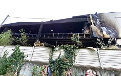 Terminata la messa in sicurezza e i controlli sul sito dell'incendio alla ex Centrale del latte