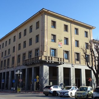 Il palazzo della Provincia a Cuneo