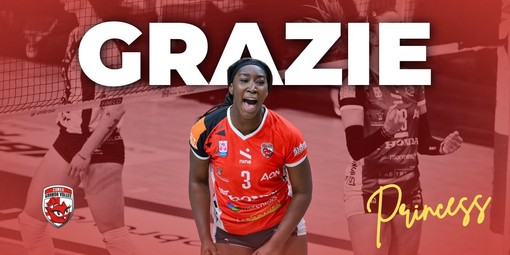 Volley A1 / F: Cuneo Granda Volley saluta Princess Atamah, la centrale lascia le Gatte