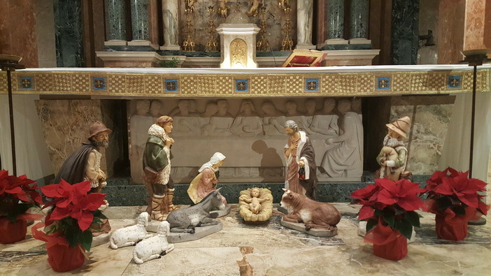 Il presepe del Santuario della Madonna dei fiori Il presepe del Santuario della Madonna dei fiori