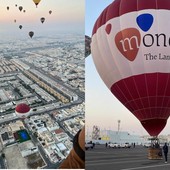 La mongolfiera di Mondovì vola al Qatar Balloon Festival