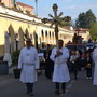 In foto processione di Pasqua, a Bra